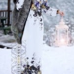 Annah Hariri çiçekli elbise modelleri