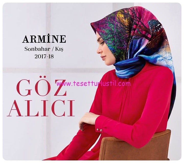 Armine eşarp koleksiyonu 2017